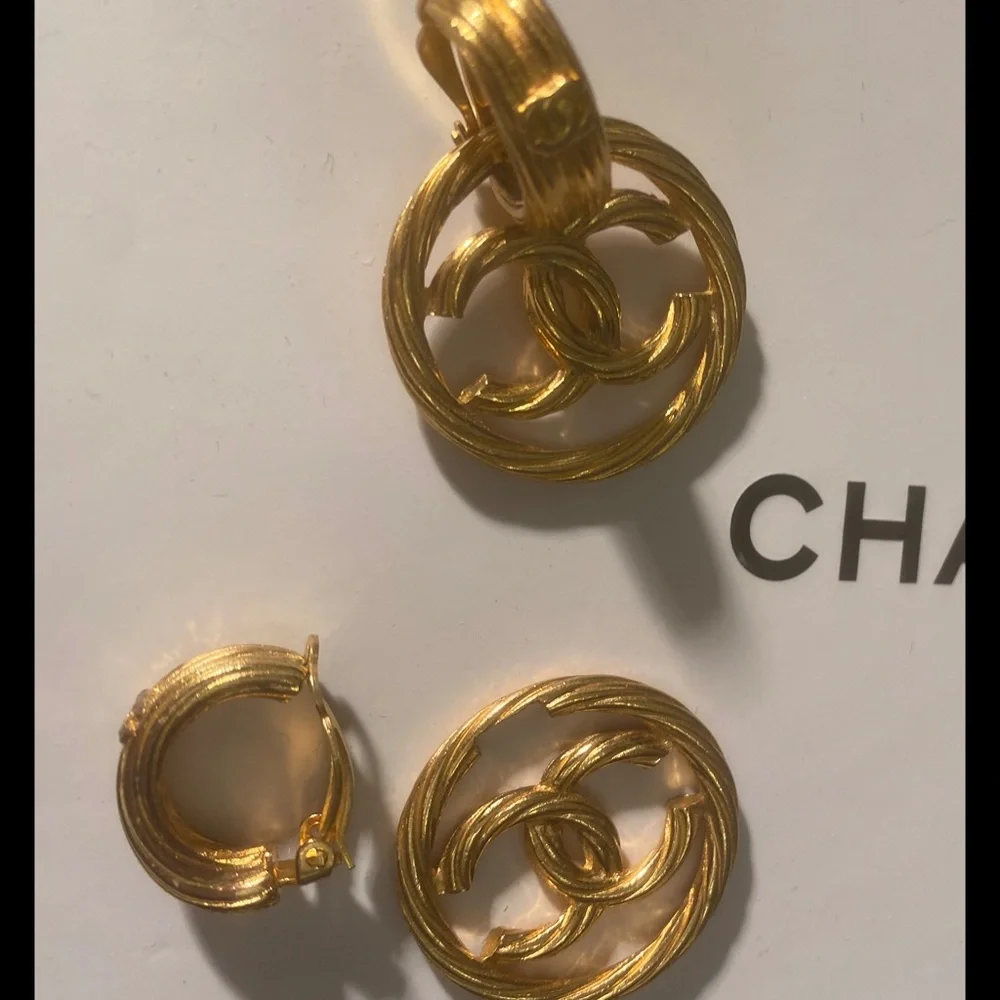 Vintage Chanel convertible earrings